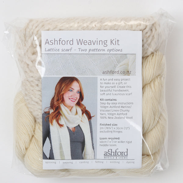 Ashford Weaving Kit 1 – Lattice Scarf