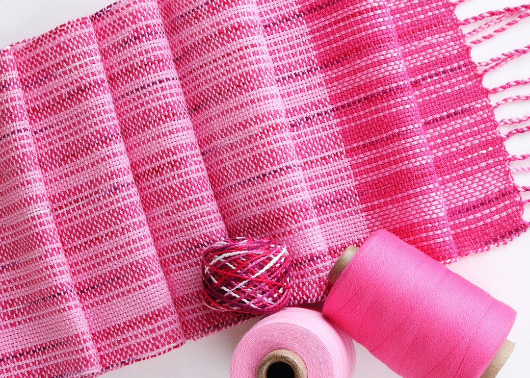 Ashford Weaving Kit 2 Cotton Scarves