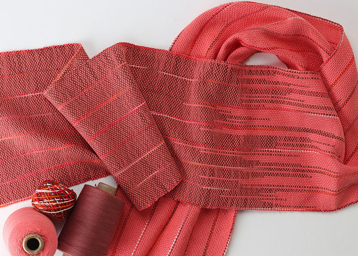 Ashford Weaving Kit 2 Cotton Scarves