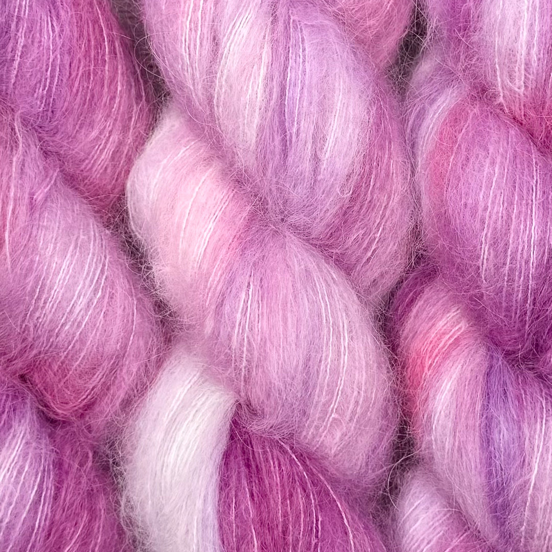 Athabascan Suri Silk - Pink-A-Boo