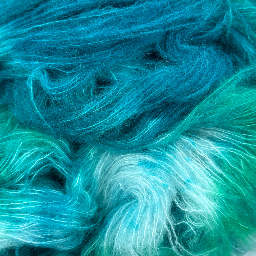 Athabascan Suri Silk - Green Dream