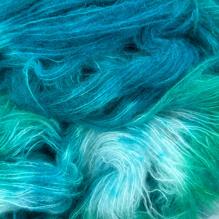 Athabascan Suri Silk - Green Dream