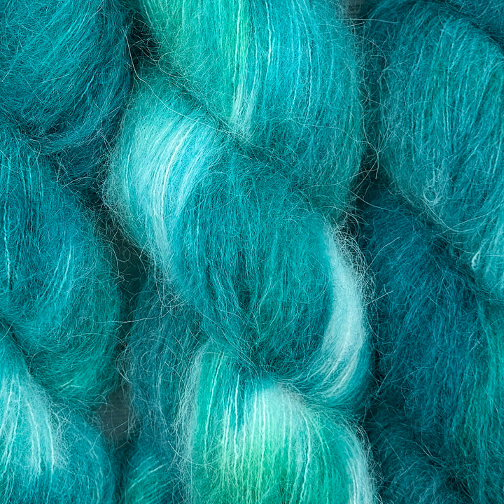 Athabascan Suri Silk - Green Dream