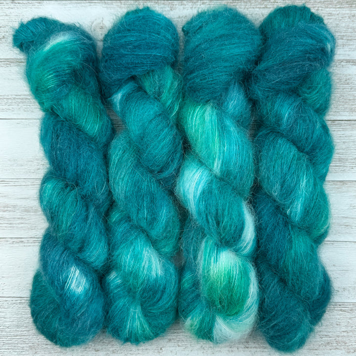 Athabascan Suri Silk - Green Dream