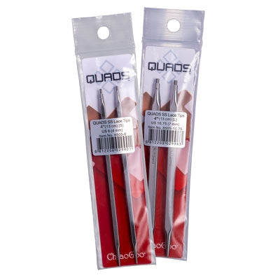 Embouts en dentelle rouge ChiaoGoo TWIST 4"