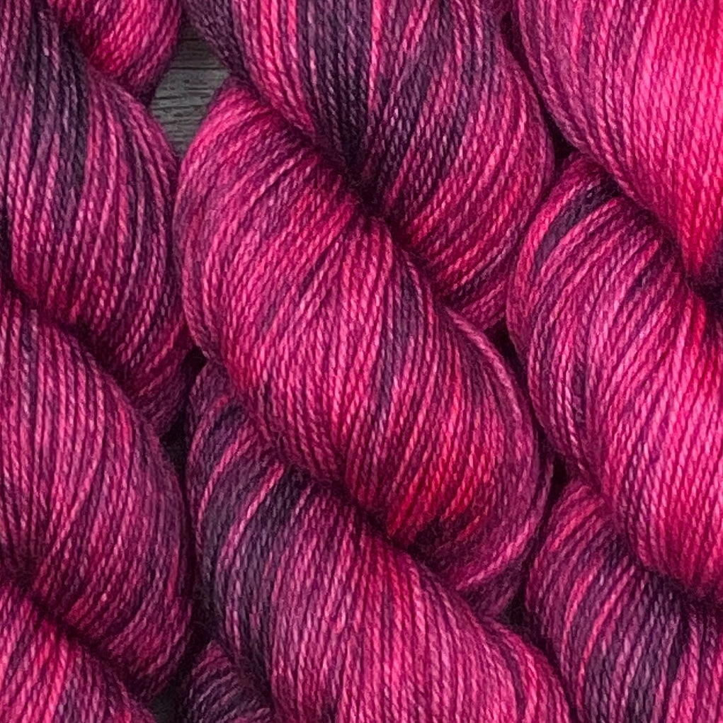 Barbury Sock - Shadowed Rose